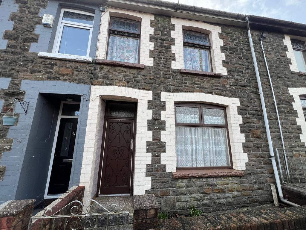 Terraced street of investment properties